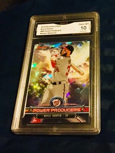 Bryce Harper 2018 Gem Mint 10 Bowman Best Atomic Refractor Baseball Phillies #5