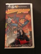 The Batman Superman Movie (VHS, 1998, Clamshell) Warner Bros 