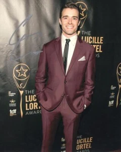 Corey Cott Signed Autograph 8x10 Photo - Broadway Star Donny Novitski Bandstand - Picture 1 of 4