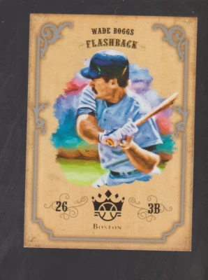 2019 Panini Diamond Kings Flashbacks #DKF-WB Wade Boggs card, Boston Red Sox - Image 1 of 2