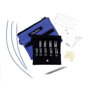 ChiaoGoo ::2" & 3" TWIST Blue Interchangeable Set:: SHORTIES: 4-8 US / 3.5-5.0mm - Picture 1 of 2