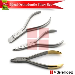 Ideal Dental Kieferorthopädisch Bogen Draht Biegen Formen Tweed Haken Crimpzange Set - Bild 1 von 6