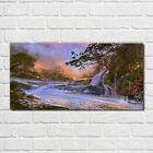 Print on Plexiglas / Acrylic Picture 100x50 Wall Art Oil Painting Nature 