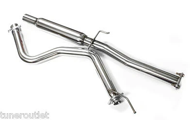 M2 HONDA CIVIC EK 1996-2000 TUBO CENTRALE ACCIAIO INOX B SILENZIATO Y2847  - Immagine 1 di 3