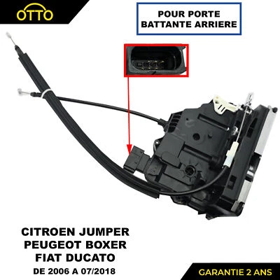 Mecanisme de serrure centralisee Porte Arriere Jumper 3 Boxer Ducato 3 =71778541 - Photo 1/4