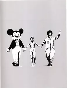 Banksy Napalm Ed.300 Firma Impresa Ed.numerado a lapiz Spain - Foto 1 di 1
