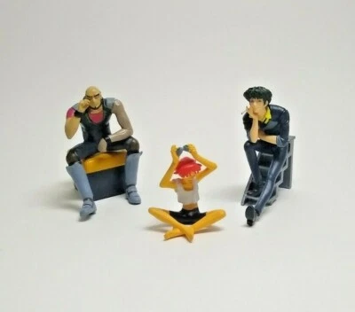 Figura COWBOY BEBOP Bandai HG Mini Gashapon Spike Ed Jet Foto 1 de 4