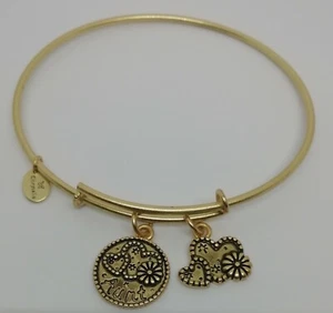 Chrysalis Aunt 14k Gold Plated Expandable Bangle New Without Tags Gift Present - Picture 1 of 4