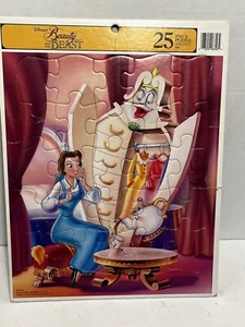 Rompecabezas de colección años 90 Disney La Bella y la Bestia Bella Parker Brothers EE. UU. 8356 - Imagen 1 de 4