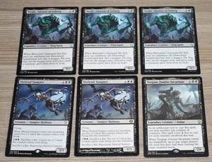 MTG 6x Black Yargle Glutton of Urborg Skeletal Vampire Torgaar Famine Incarnate - Bild 1 von 2
