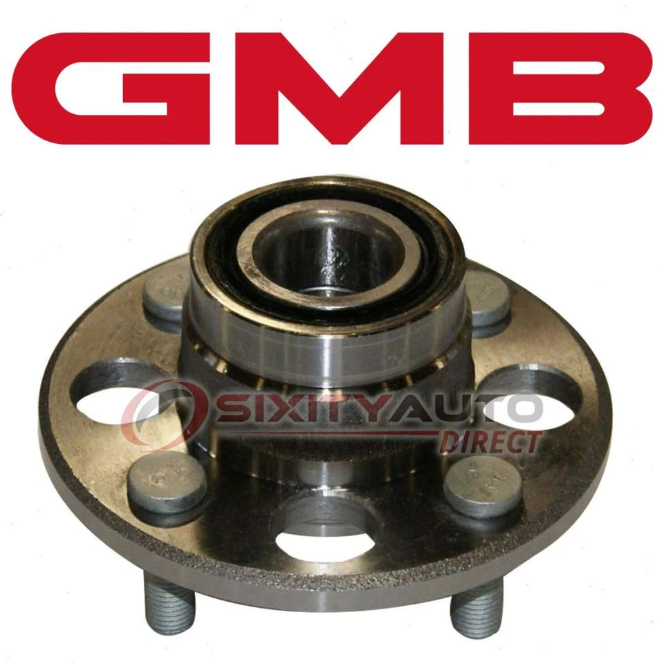 GMB Rear Wheel Bearing Hub Assembly for 1986-1987 Honda Wagovan - Driveline fi Foto 1 de 4