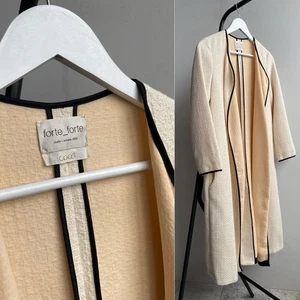 forte_forte / forte forte Women’s Italian Open Long Coat Size 0 / uk6 rrp790£ - Picture 1 of 14
