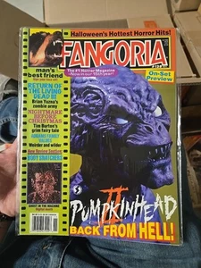 Fangoria Magazine #128 (1993) Pumpkinhead II, Body Snatchers, Man's Best Friend - Foto 1 di 2