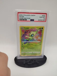 2020 Pokemon SWSH Vivid Voltage #009 Celebi Amazing Rare PSA 10 GEM MINT! 🔥✨ - Picture 1 of 4