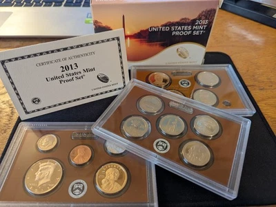 2010 U.S. Mint Proof Set - W/Box and COA - 14 Coins in all- San Francisco - Clad - Image 1 of 4