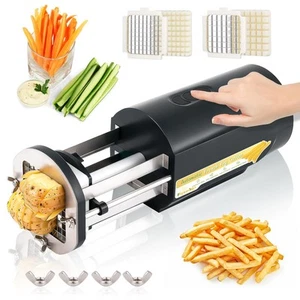 Flyseago Electric French Fry Cutter Automatic Potato Cutter Machine - Picture 1 of 7