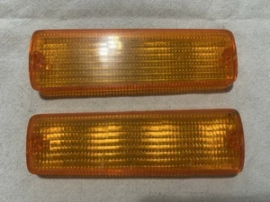 1971-78 Dodge Tradesman Front Turn Signal Lenses B100 B200 B300 Boogie Van  - Picture 1 of 12