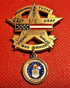 Vietnam Veteran Alle Veteran US Veteran USAF zu Ehren derer, die Nadel serviert haben - Bild 1 von 1
