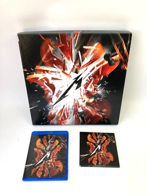METALLICA S&M2 Deluxe Boxset 2CD Bluray Albums & Picks Missing - Image 1 of 4