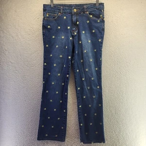 Jeans Lilly Pulitzer Azul Dorado Multicolor Estrella 4 de Julio Bordados 8 - Imagen 1 de 19