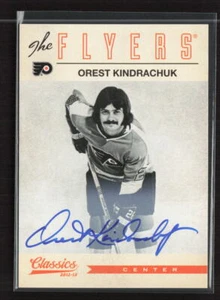 2012 Panini Classics Signatures #170 Orest Kindrachuk Auto - Picture 1 of 2