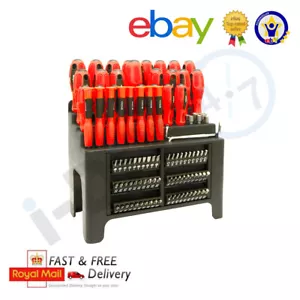 Rolson Screwdriver Set 100pc Home DIY Tool Kit Repair Precision Hand Tools Gift - Picture 1 of 1