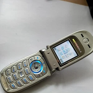 BASIC SENIOR PENSIONER EASY SPARE ELDERLY MOTOROLA V220 UNLOCKED - Zdjęcie 1 z 5