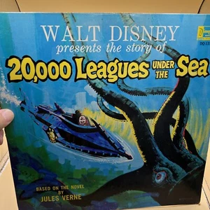 Walt Disney 20,000 Leagues Under The Sea 1963 LP Disneyland 1924 - Picture 1 of 11