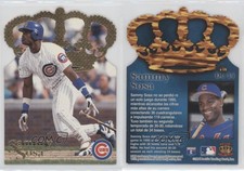 1996 Pacific Crown Collection Gold Crown Die-Cuts Sammy Sosa #DC-14