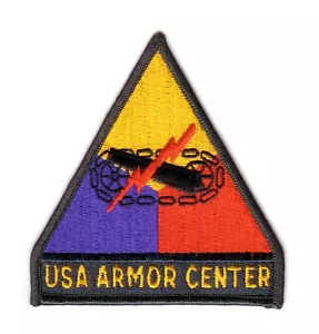 USA ARMOR CENTER "Patch" (Fabrication Actuelle) - Foto 1 di 1