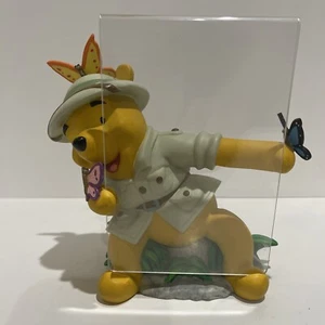 Disney Winnie the Pooh 3-D peekaboo frame 4 x 6 Butterflies Rare HTF Retired AK - Picture 1 of 10