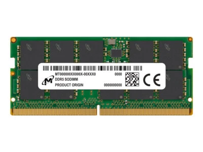 Micron MTC10C1084S1TC48BA1R - DDR5 - module - 16 GB - SO-DIMM 262-pin - 4800 MHz - Image 1 of 2
