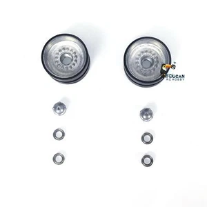 1 Pair Metal Idlers Parts for HengLong 1/16 RC Battle Tanks Leopard2A6 3889 - Picture 1 of 4