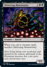 Skittering Monstrosity - Time Spiral Remastered - NM, English MTG Magic FLAT RAT