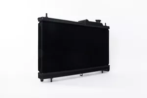 CSF Racing Black Aluminum 2 Row Radiator Kit For 2015-2021 Subaru WRX FA20 VA - Picture 1 of 6
