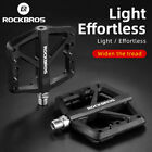 ROCKBROS Bike Pedals MTB Lightweight Nylon Composite 9/16 DU Bearing Pedals 