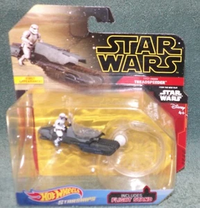 VELOCIDAD DE TREAD DE PRIMER ORDEN HOT WHEELS STARSHIPS STAR WARS FUNDIDO A PRESIÓN - Imagen 1 de 7