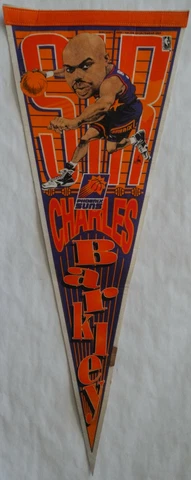 Charles Barkley Phoenix Suns Collectors Pennant 12" x 30" Cover