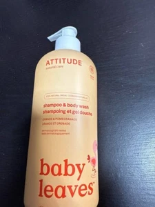 ATTITUDE 2-in-1 Shampoo and Body Wash for Baby, EWG Verified - Picture 1 of 4