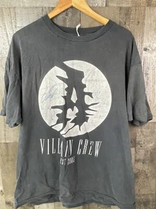 Vintage signed handsigniert Villain Crew est 2005 schwarz T-Shirt Gr. XL - Bild 1 von 8