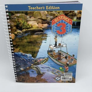 BJU Press Science 3 Teacher's Edition 4th Edition No CD-ROM Spiral 3rd Grade - Foto 1 di 10