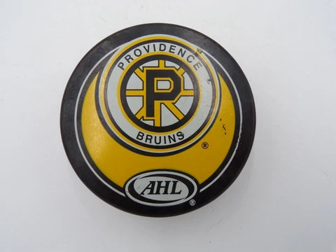 Providence Bruins American Hockey League AHL Official Puck Made In Slovakia Cover
