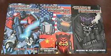 The Transformers IDW Mike Costa TPB Vol 1, 2 & 3 LOT OoP