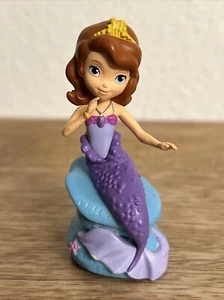 SOPHIA THE FIRST PRINCESS MERMAID 3.2” ACTION FIGURE DISNEY JUST PLAY PVC TOY - Picture 1 of 11