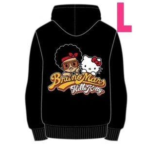 Bruno Mars Hello Kitty HOODIE Sanrio L size Japan limited official good 2024 NEW - Picture 1 of 4