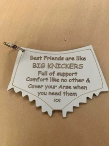 Key ring funny best friends - Picture 1 of 1