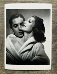 Tyrone Power & Loretta Young Postcard - Bild 1 von 1