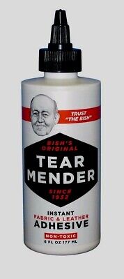 TEAR MENDER*** Instant Fabric & Leather Adhesive Non-Toxic Glue 6oz TG-6 NEW! • 13.76$