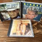 country music cds lot Ricky Van Shelton, Tammy Wynette And Lorrie Morgan. B1