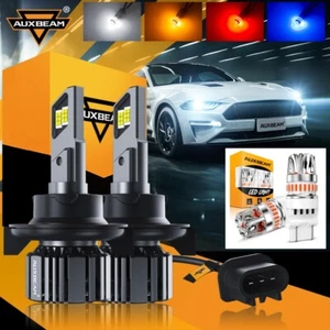 AUXBEAM LED Headlights Turn Signal Brake DRL Fog Bulbs for Ford F-150 2004-2014 - Picture 1 of 24